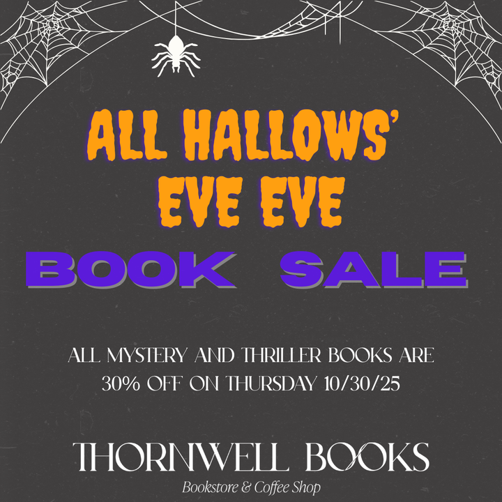 Mystery and Thriller Book Sale October 2025.png